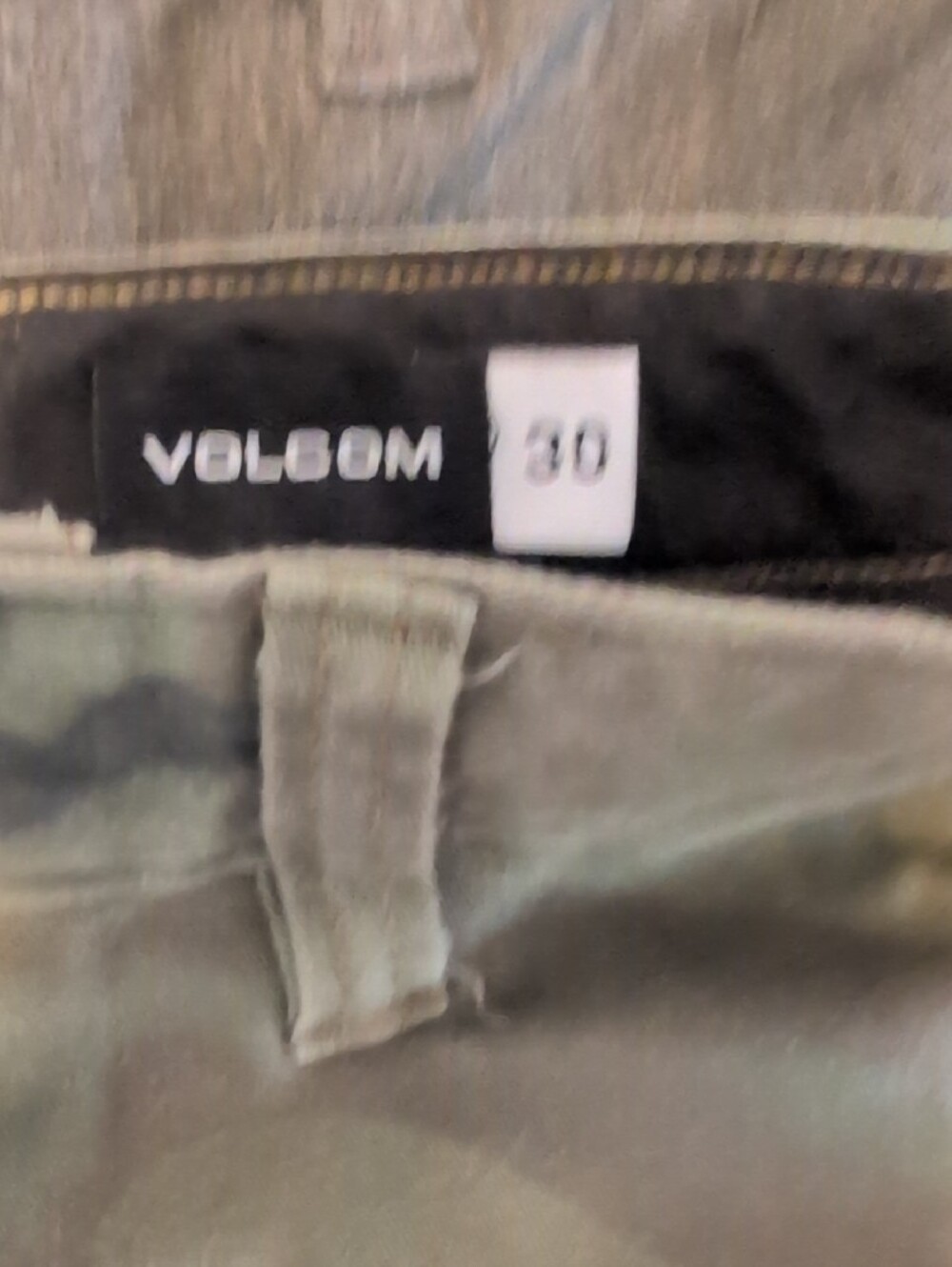 Volcom Men's Chino Shorts Size 30 Lot Of 6 Pairs Of Shorts - Picture 3 of 12
